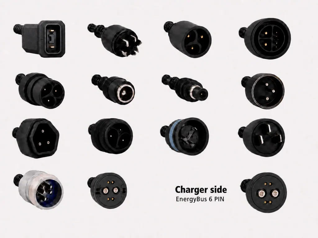 Die 14 Powerbox-Ladestecker